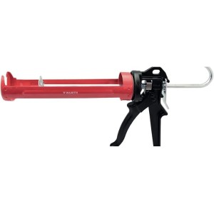 Pistola manual para cartuchos 310 ml Würth - multiplicador 12:1